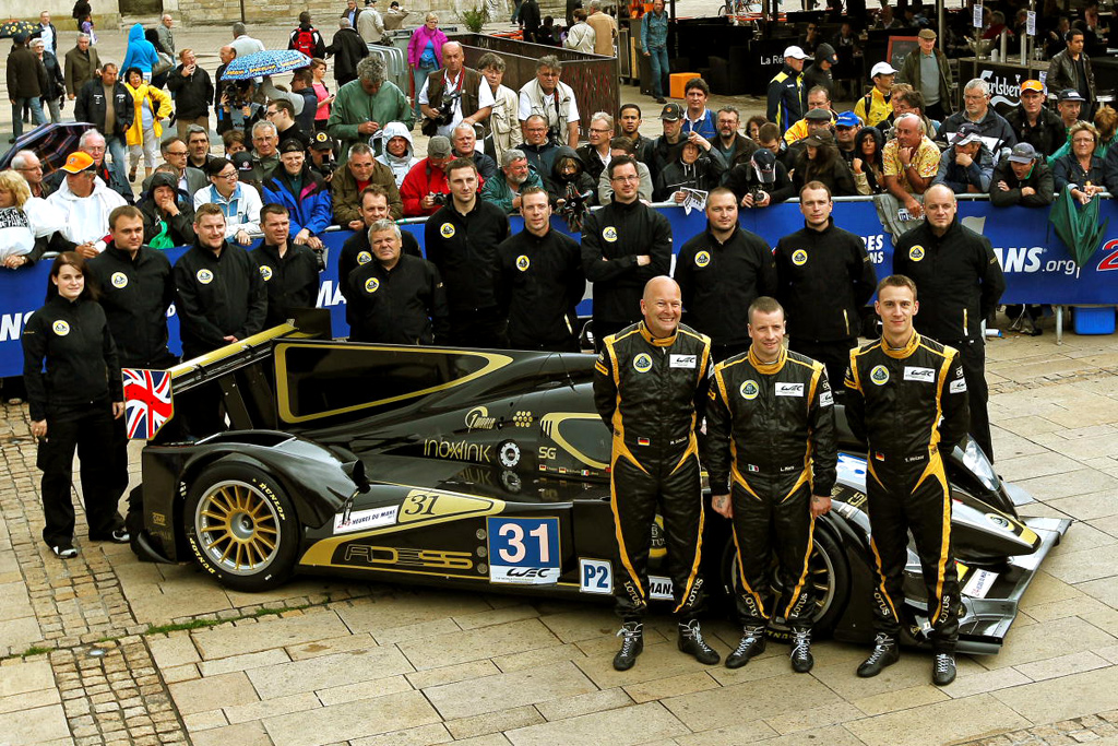 Spørg Lotus LMP2 Le Mans teamet om alt - Kørere, engineers og ledelse står klar!
(Foto: Lotus LMP2)